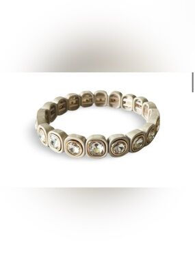 Smith & Co City Girl Petite Jewel Bracelet Cream Enamel Brand NEW W/O Taga